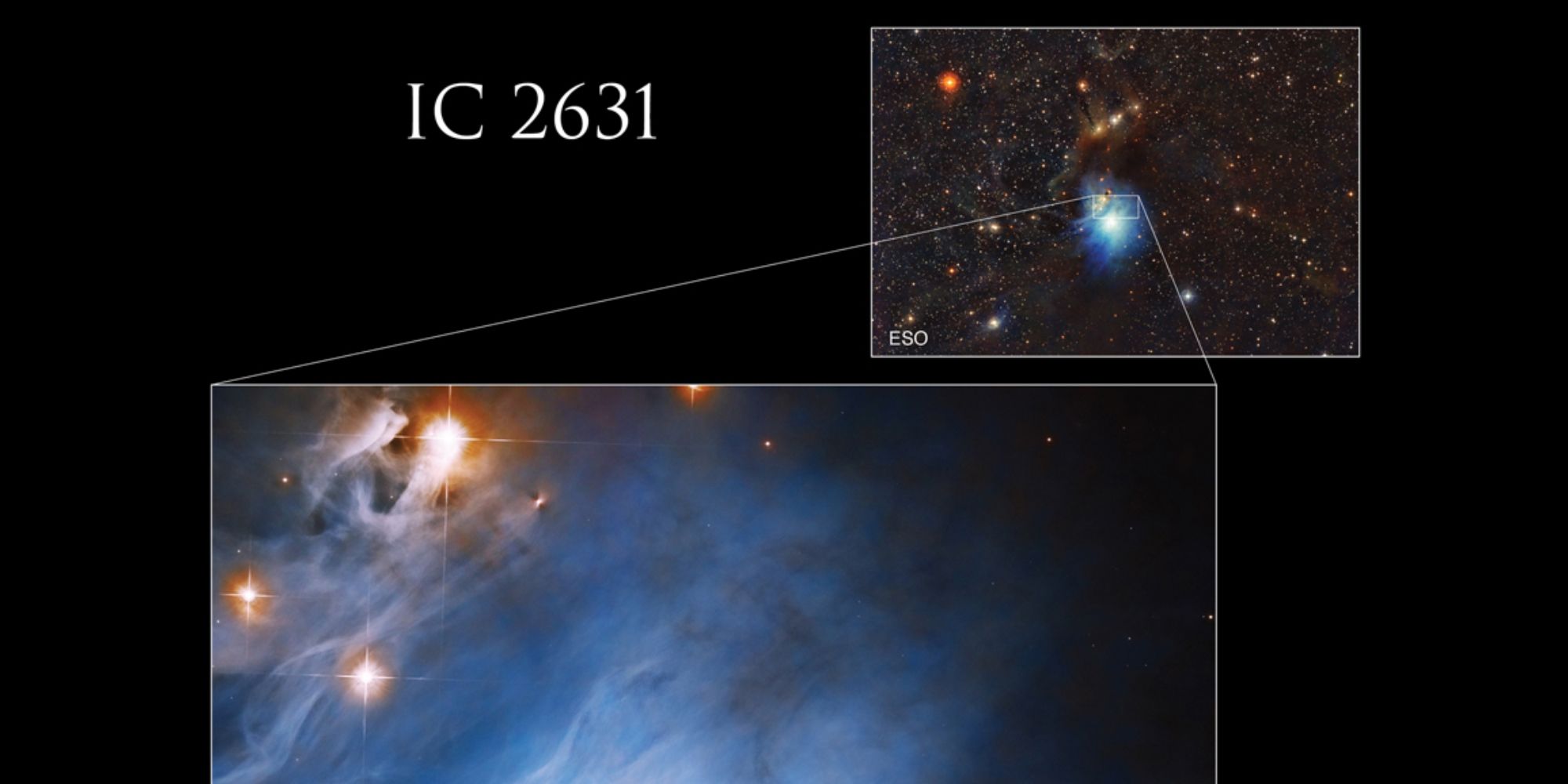 Reflection nebula captured by NASA's Hubble telescope