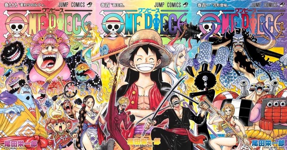 One Piece S Latest Arc Is Epic In Complete Three Volume Cover Art