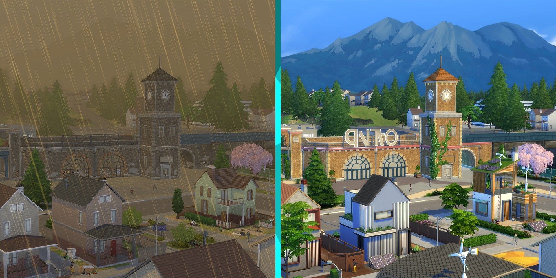 Sims 4 Eco Lifestyle Pollution Expansion Pack