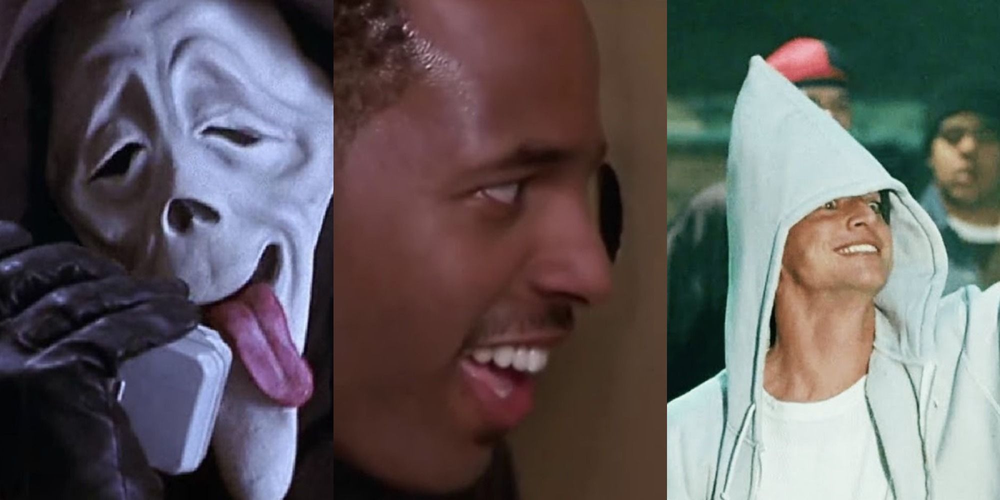 Various stills from the Scary Movie franchise