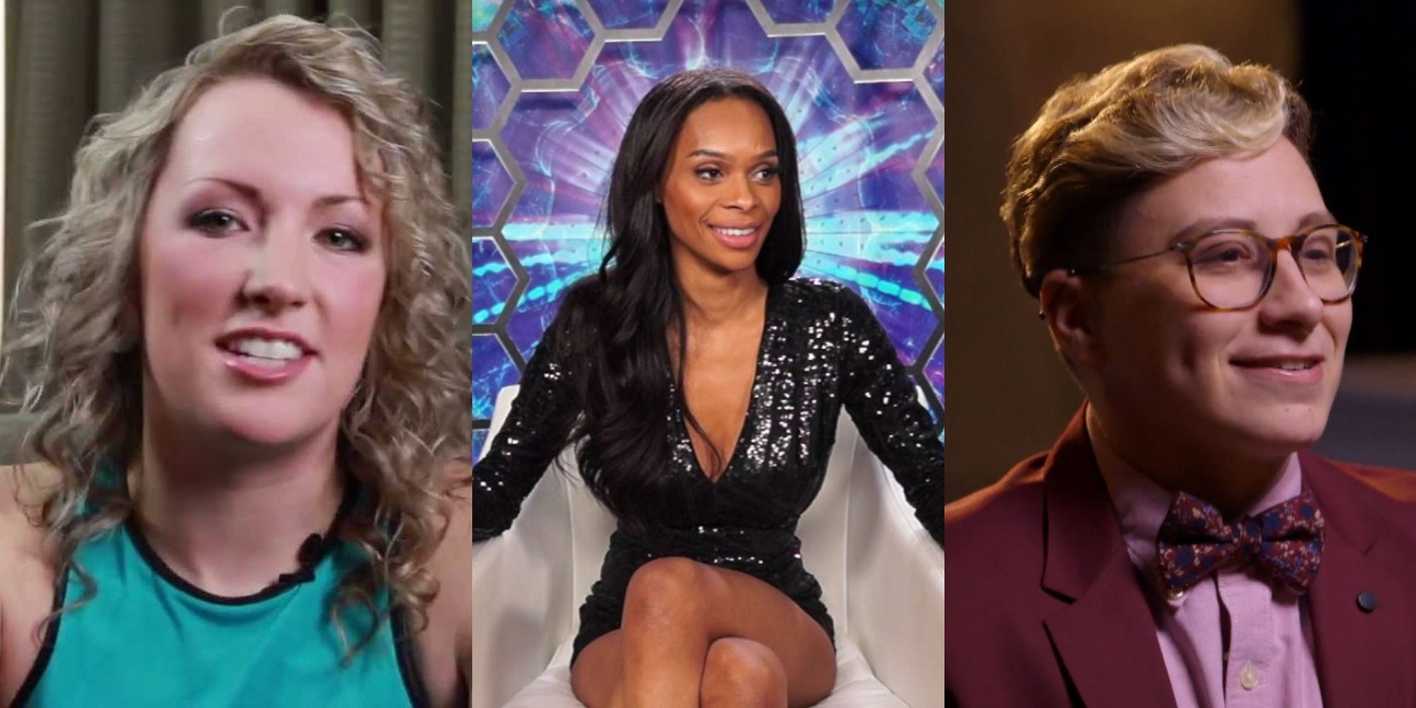 Split image of various players of Big Brother Canada