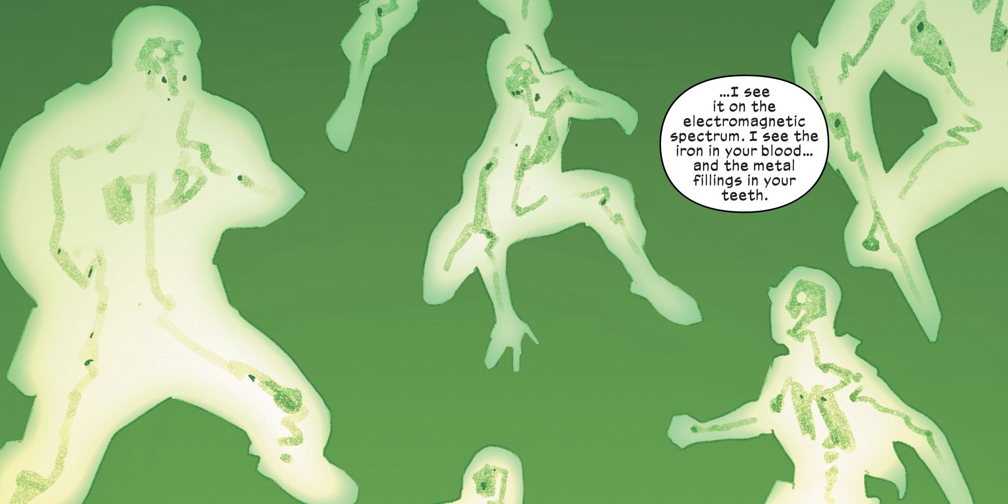 Polaris has electromagnetic vision in an x-men comic