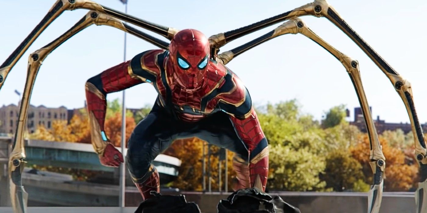 The Iron Spider costume in No Way Home