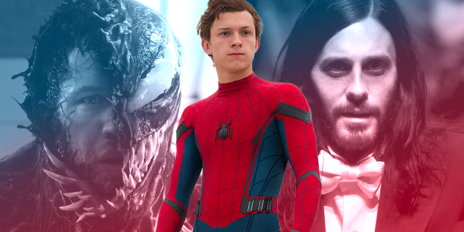 Venom Morbius, el hombre araña de Tom Holland