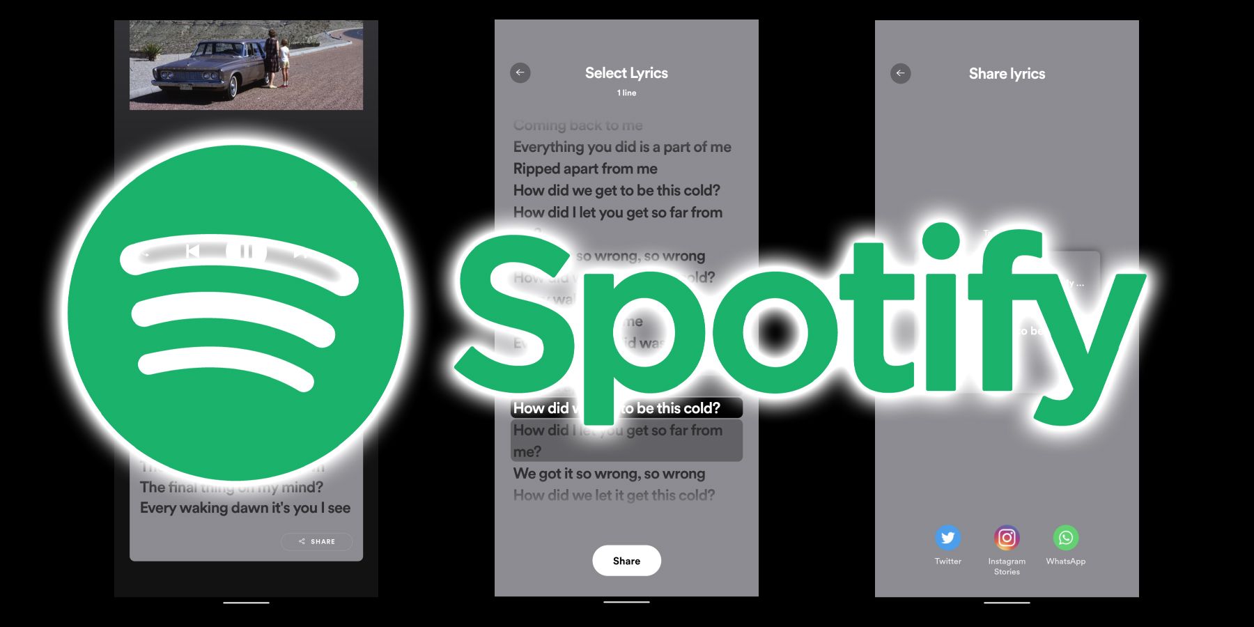 spotify adds lyrics for free