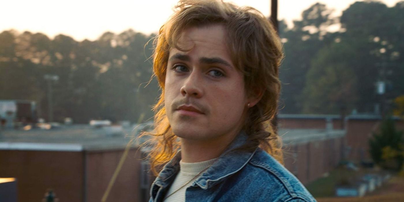 Billy Hargrove looking back in Stranger Things