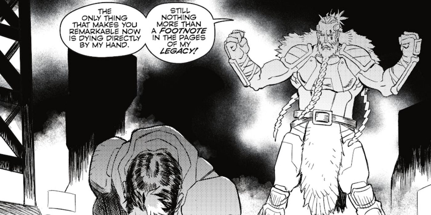 Warmonger and Red Hood in Future State Gotham #7.