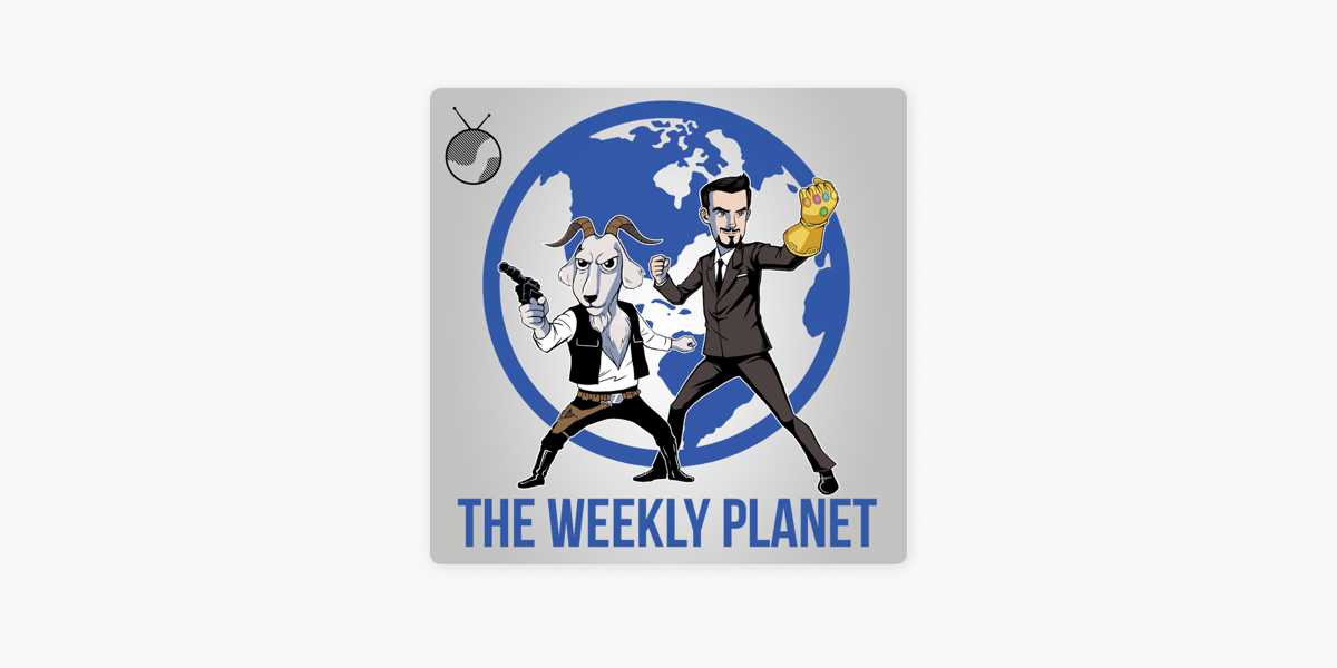 The logo for The Weekly Planet