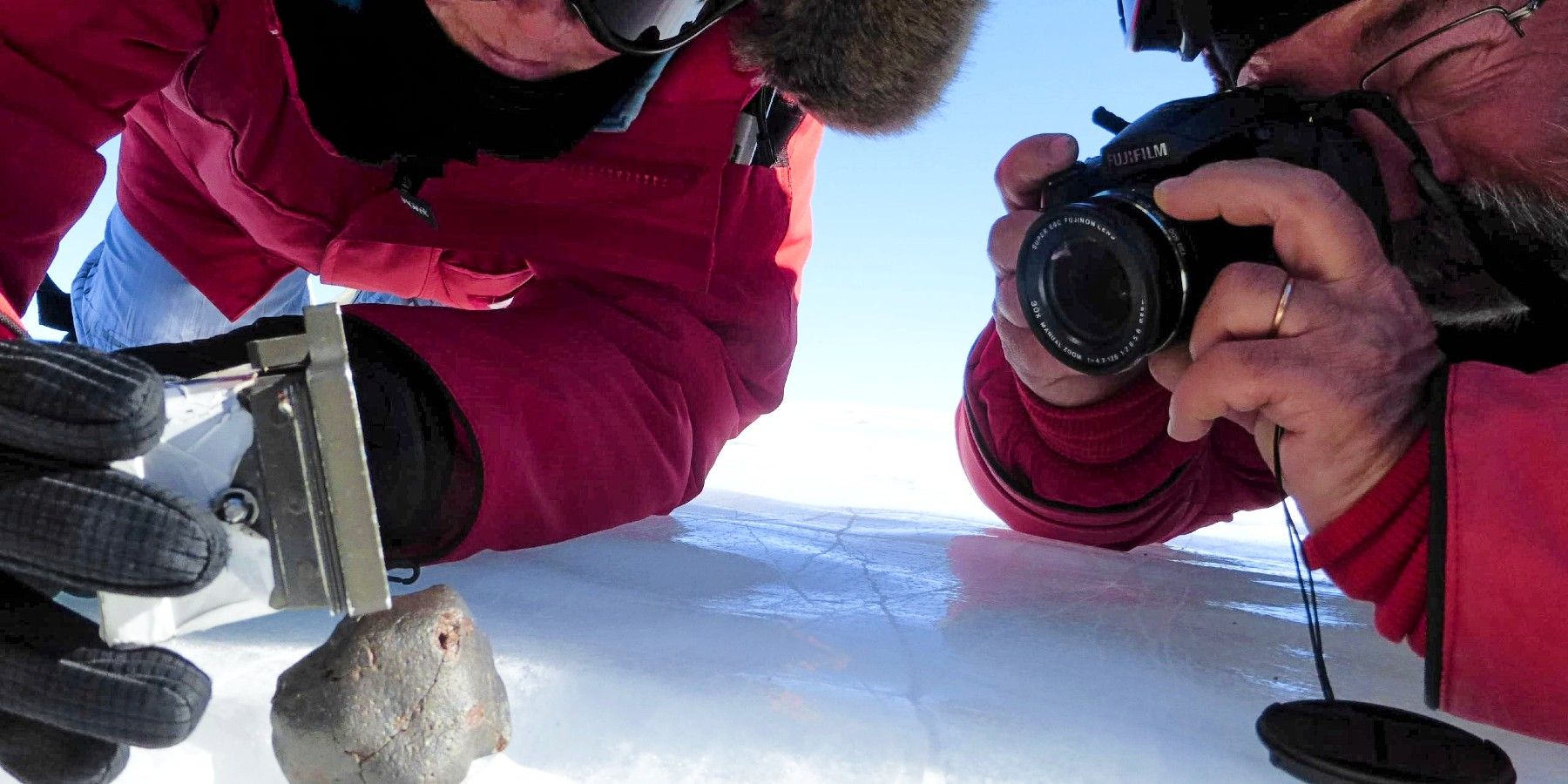 NASA Scientists Recollect A Meteorite In The Pole.