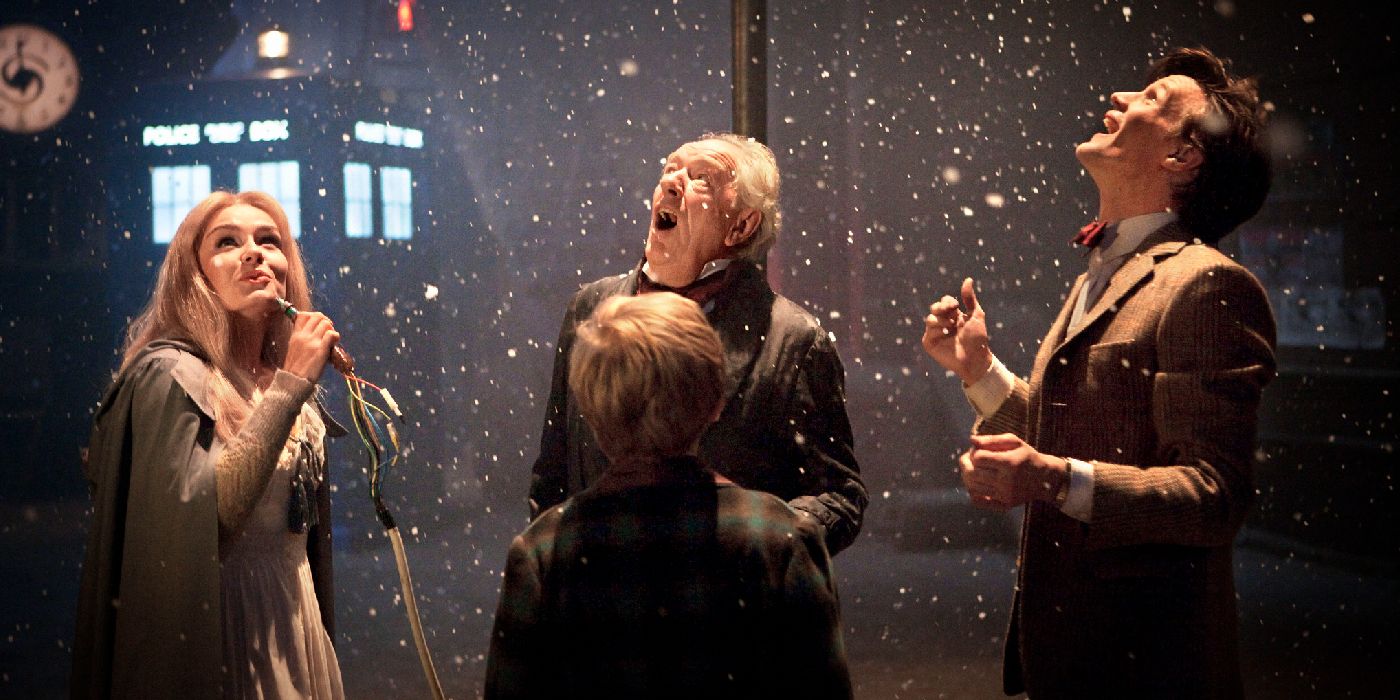 Abigail sings her final song in Doctor Who A Christmas Carol