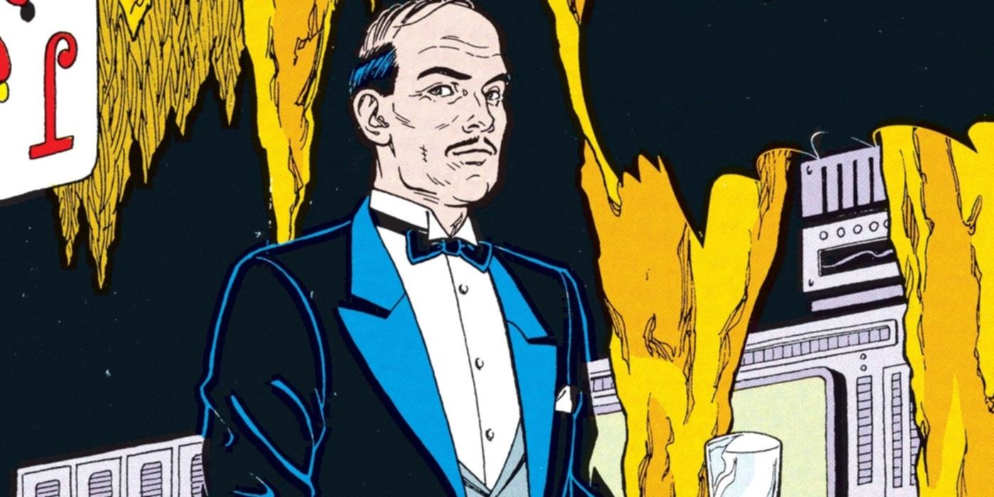 Alfred Pennyworth wears a suit in DC Comics