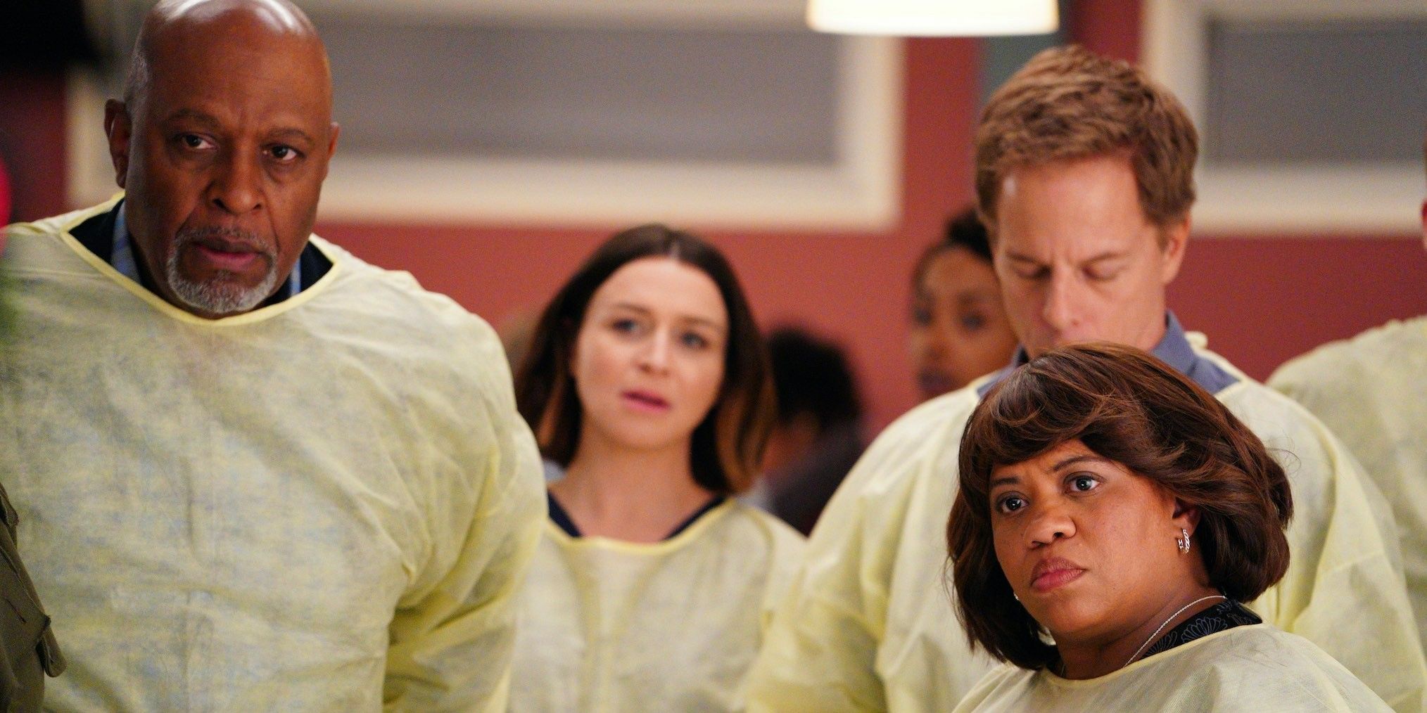 Amelia, Richard and Bailey in Grey's Anatomy