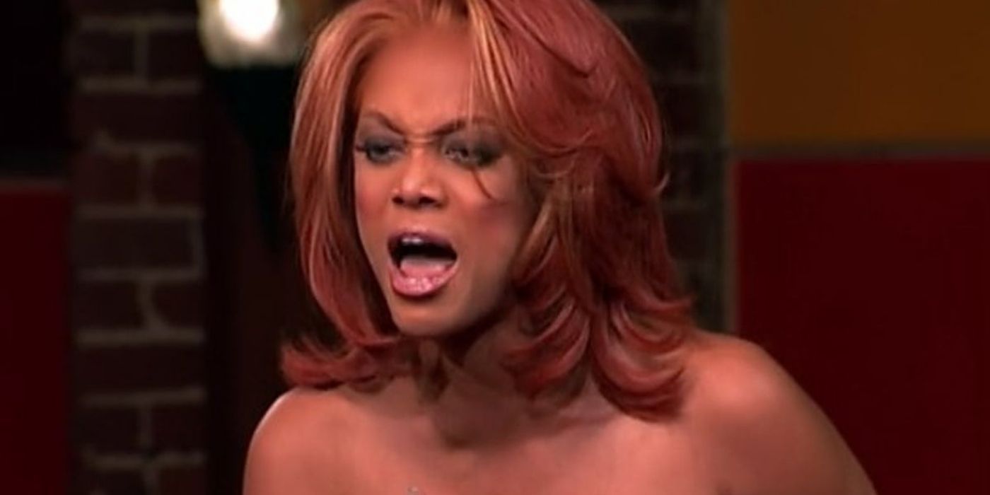 Tyra Banks yelling at Tiffany in ANTM,