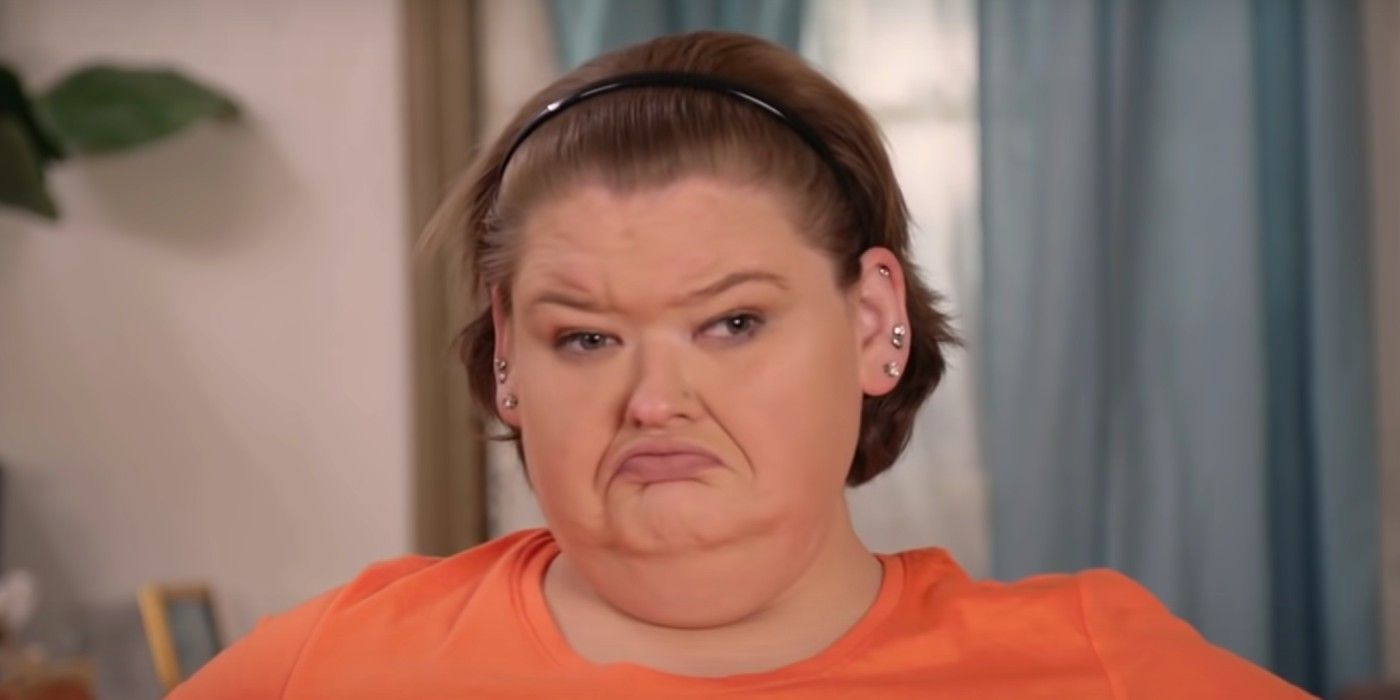 Amy Slaton frowning in 1000-lb Sisters
