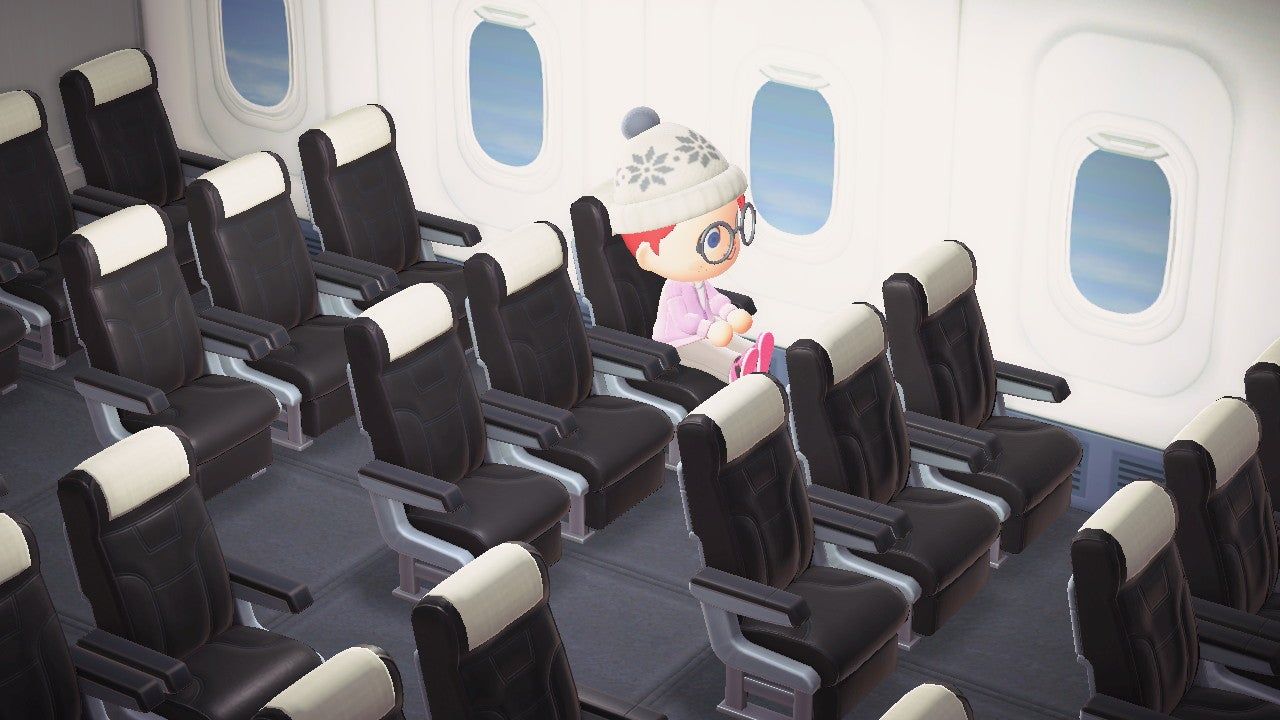 Animal Crossing Player Turns Their Basement Into An Airplane