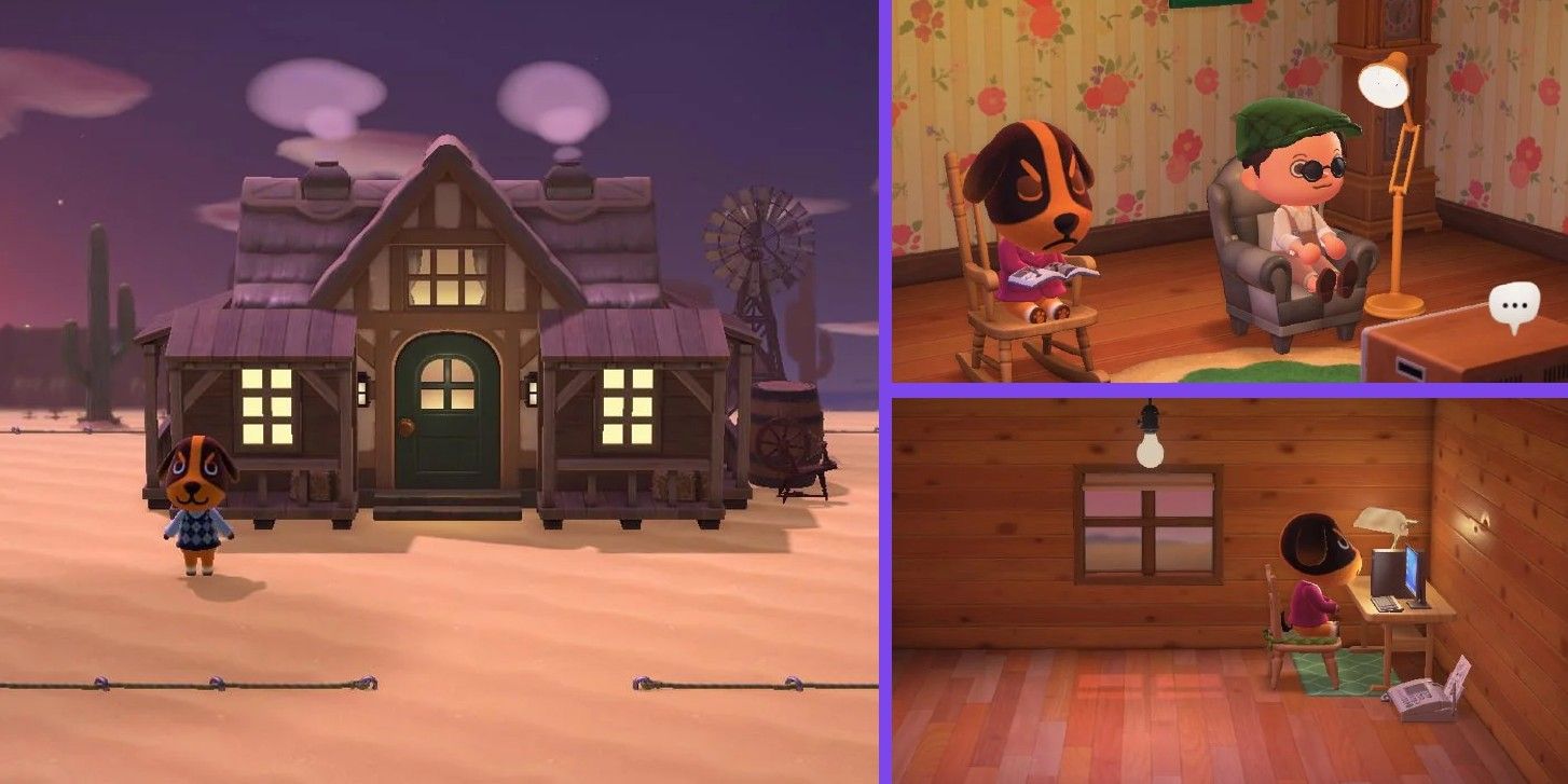 Animal Crossing Courage Cowardly Dog House Design