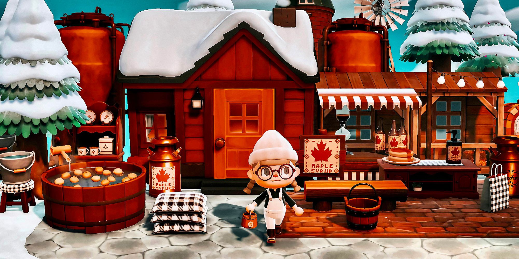 Animal Crossing Maple Syrup Lodge