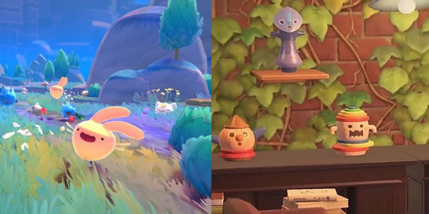 Animal Crossing New Horizons Gyroids Slime Rancher Slimes..