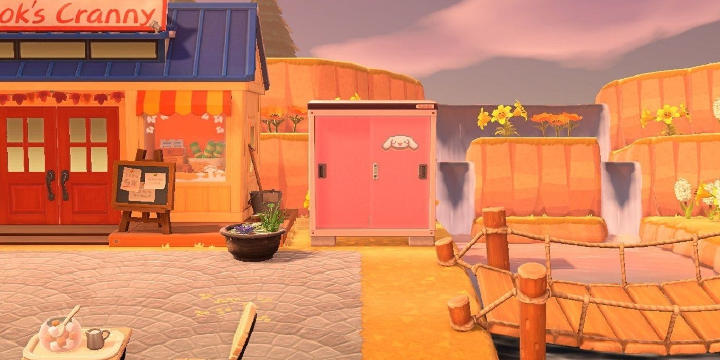 Animal Crossing New Horizons Storage Shed Upgrade