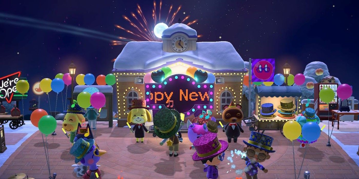 Animal Crossing New Years Countdown Start Times 2022