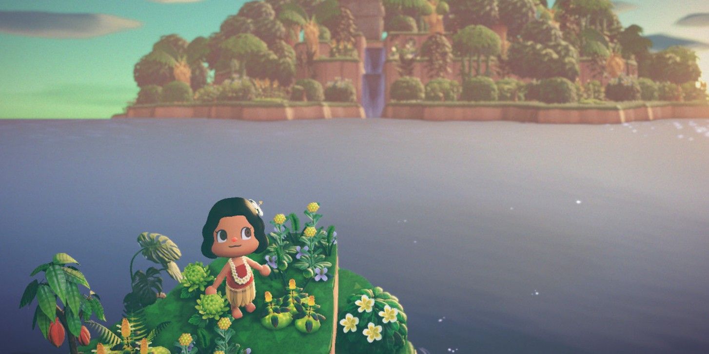 Animal Crossing Second Island Disney Moana