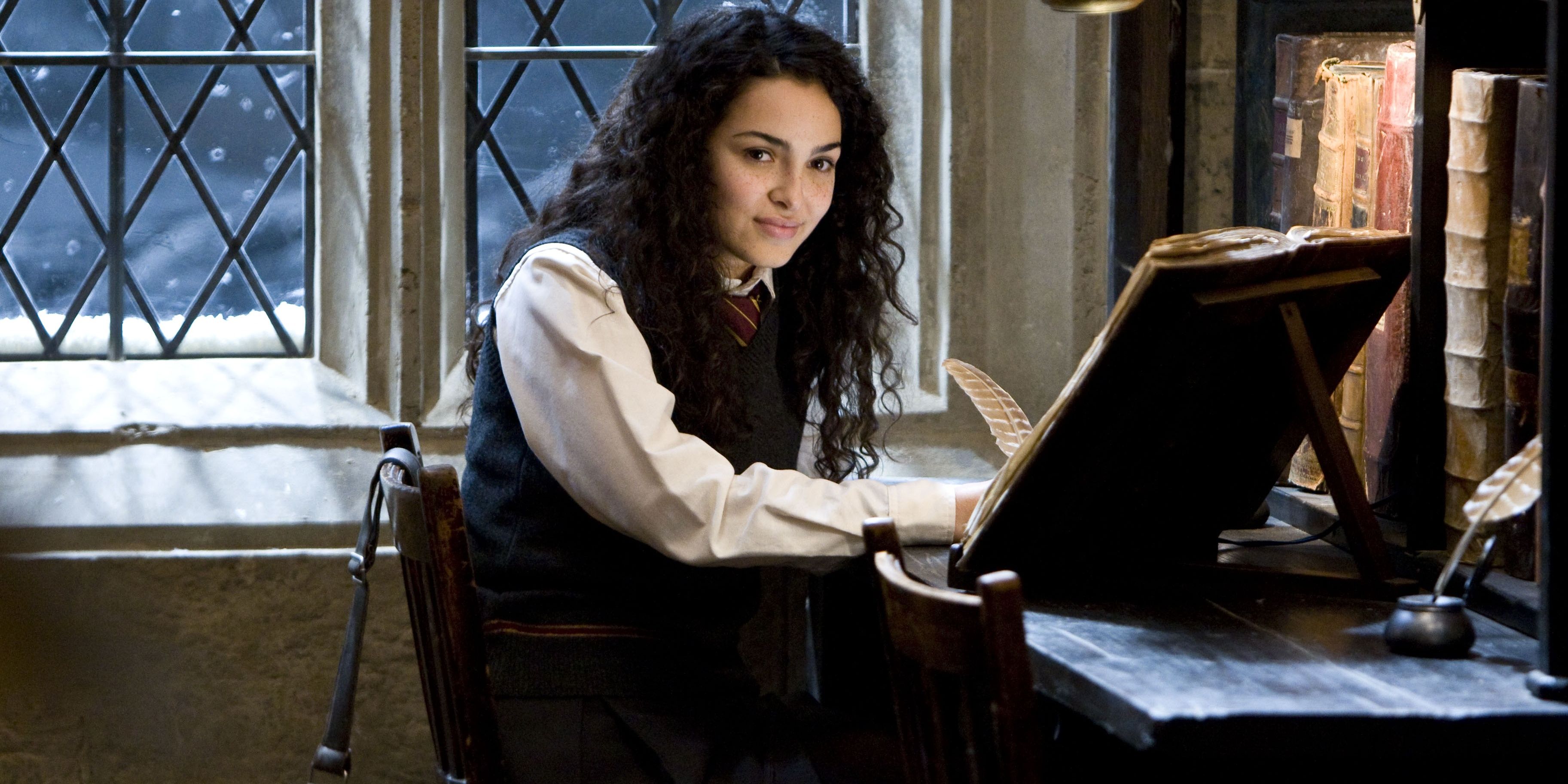 Anna Shaffer as Romilda Vane in Harry Potter. 