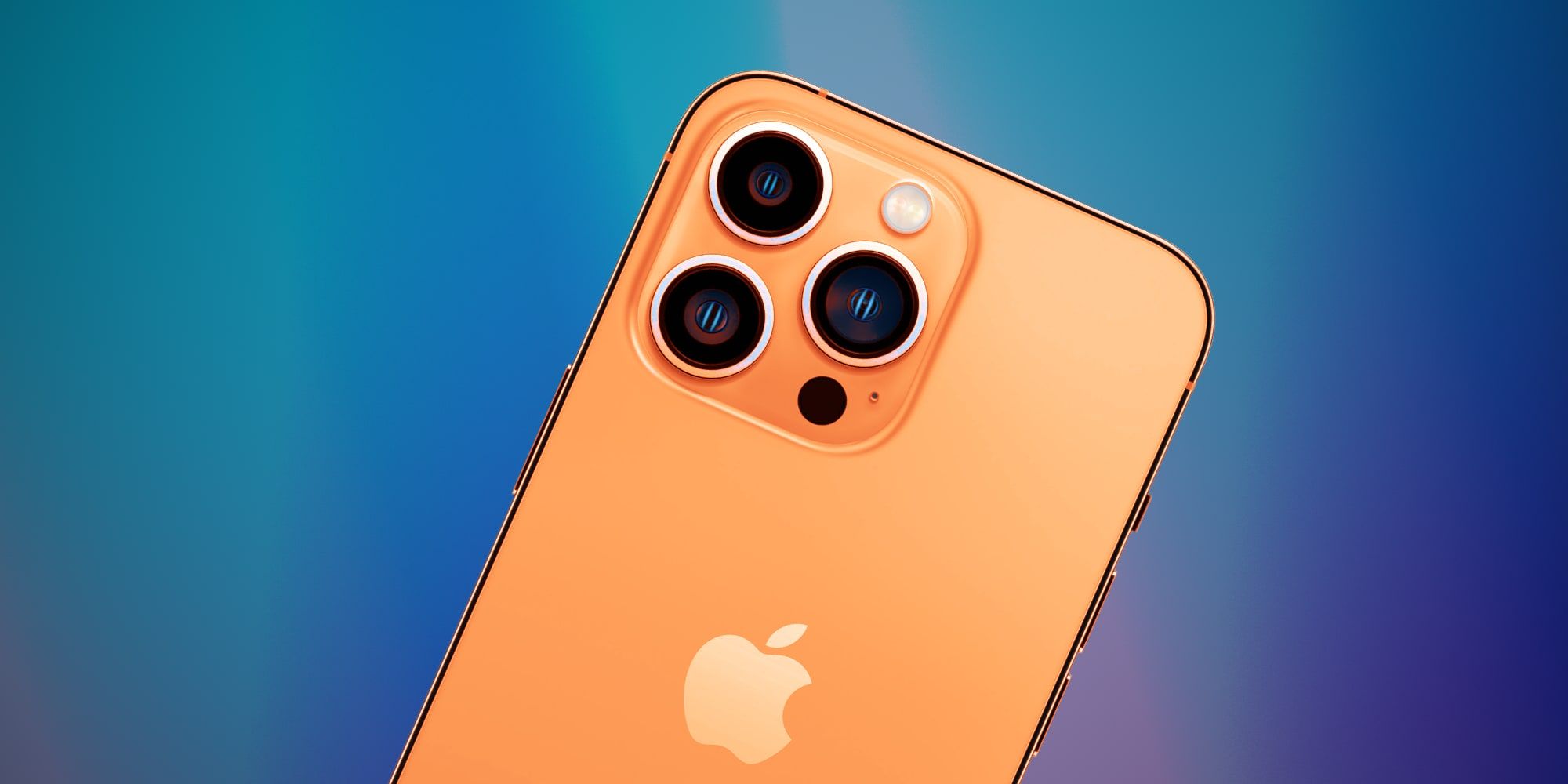 Apple iPhone 13 Rendered Orange