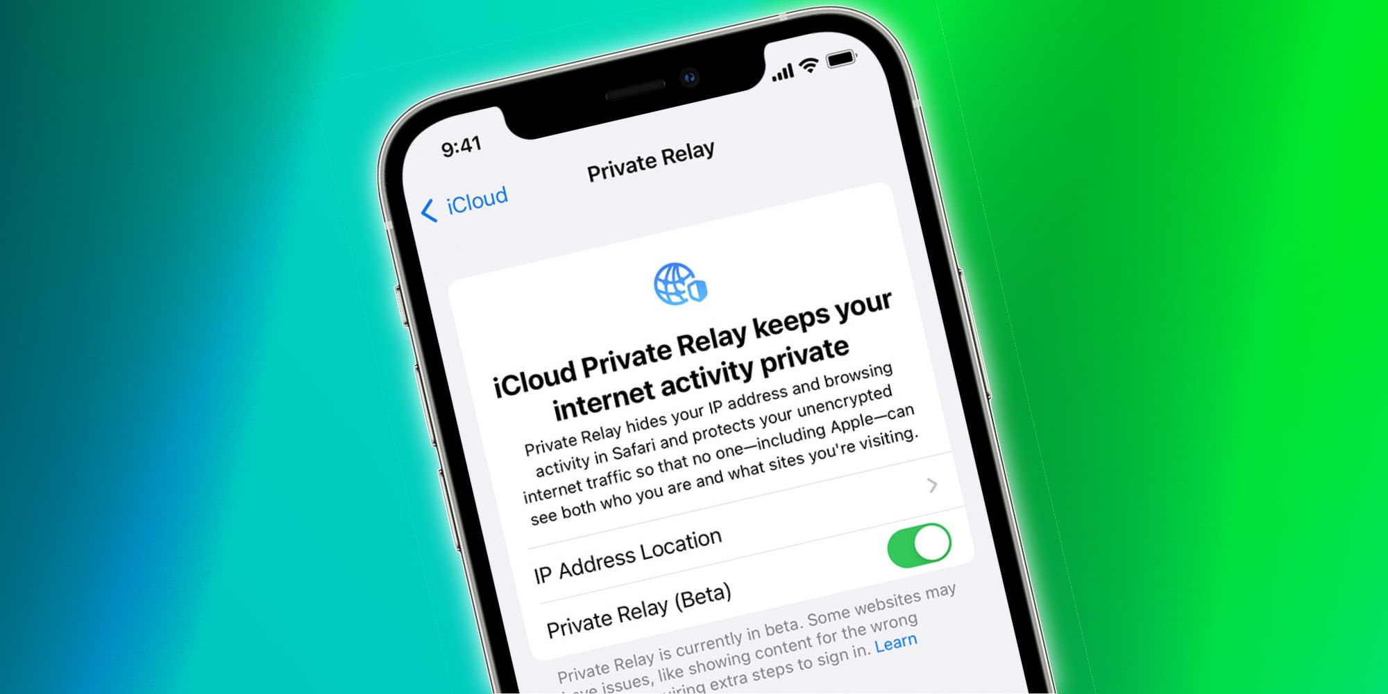 Apple iPhone Private Relay