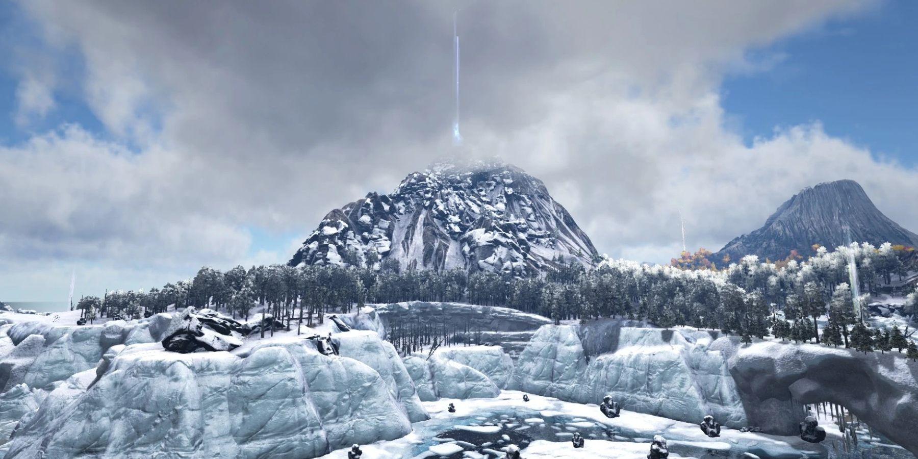 Ark_ Survival Evolved Obsidian Locations Whitesky Peak