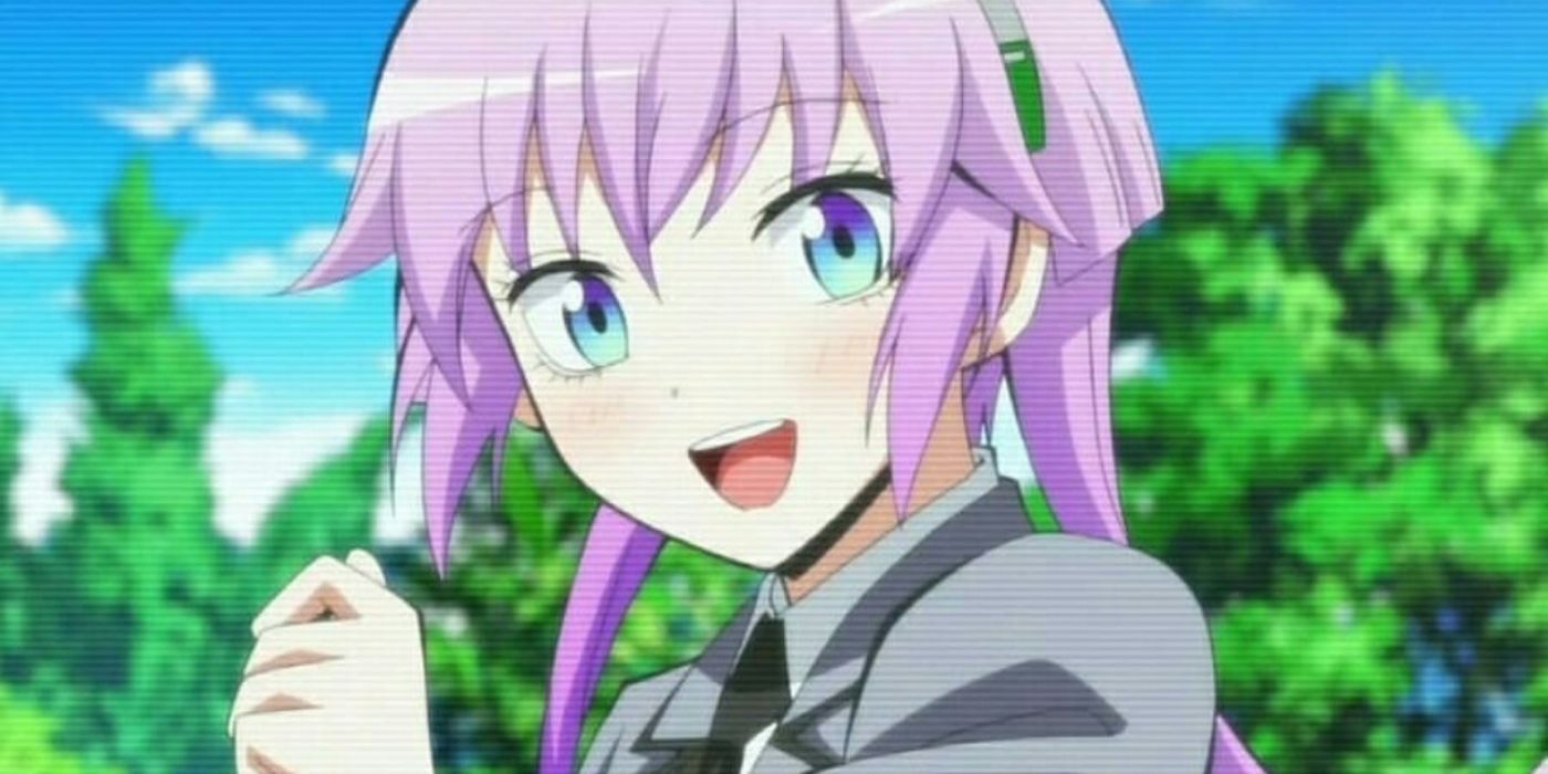 Ritsu smiling in Assassination Classroom