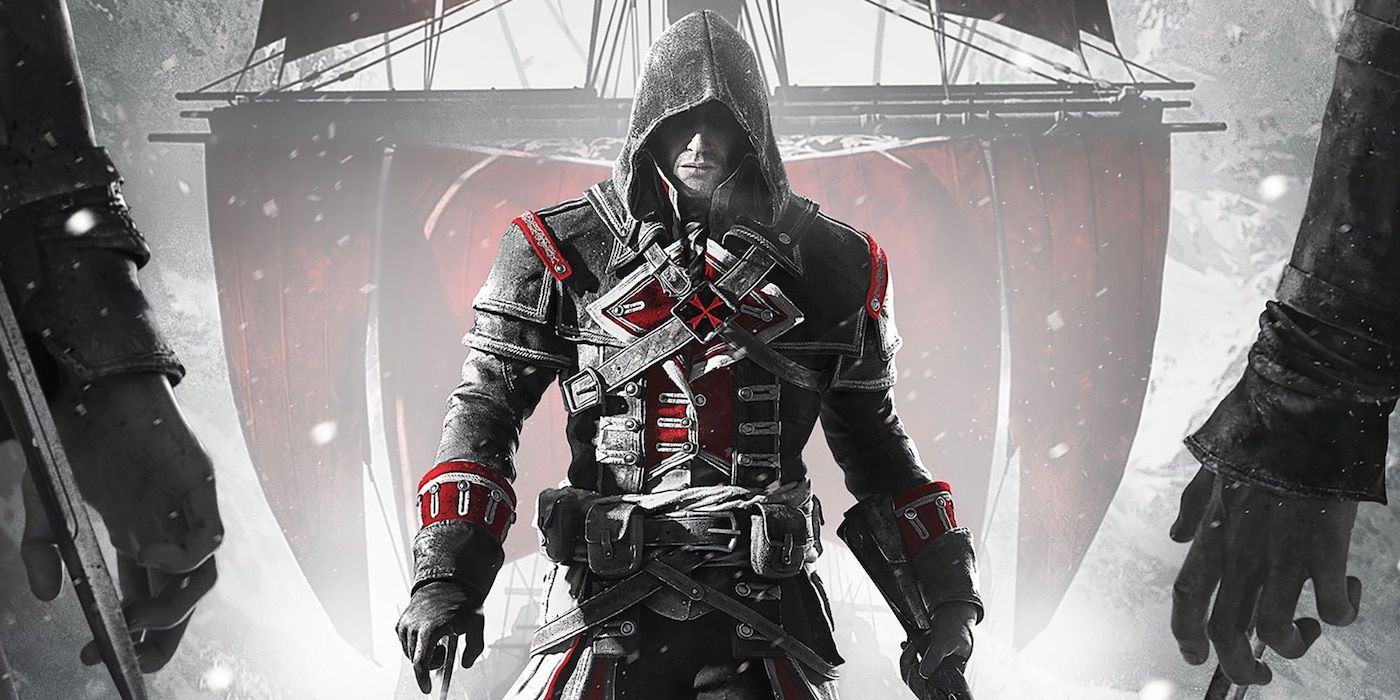 The cover art for Assassin's Creed Rogue, showing the game's main Templar Character 
