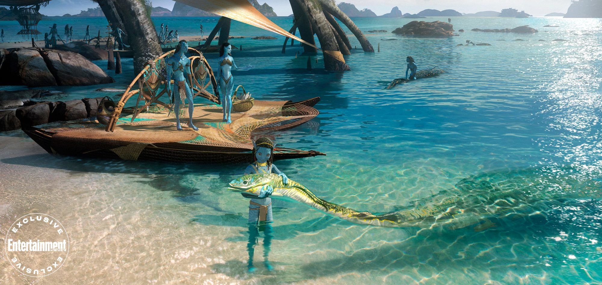 Avatar 2 Image Reveals Beach Na’vi and Underwater Pandoran Creatures