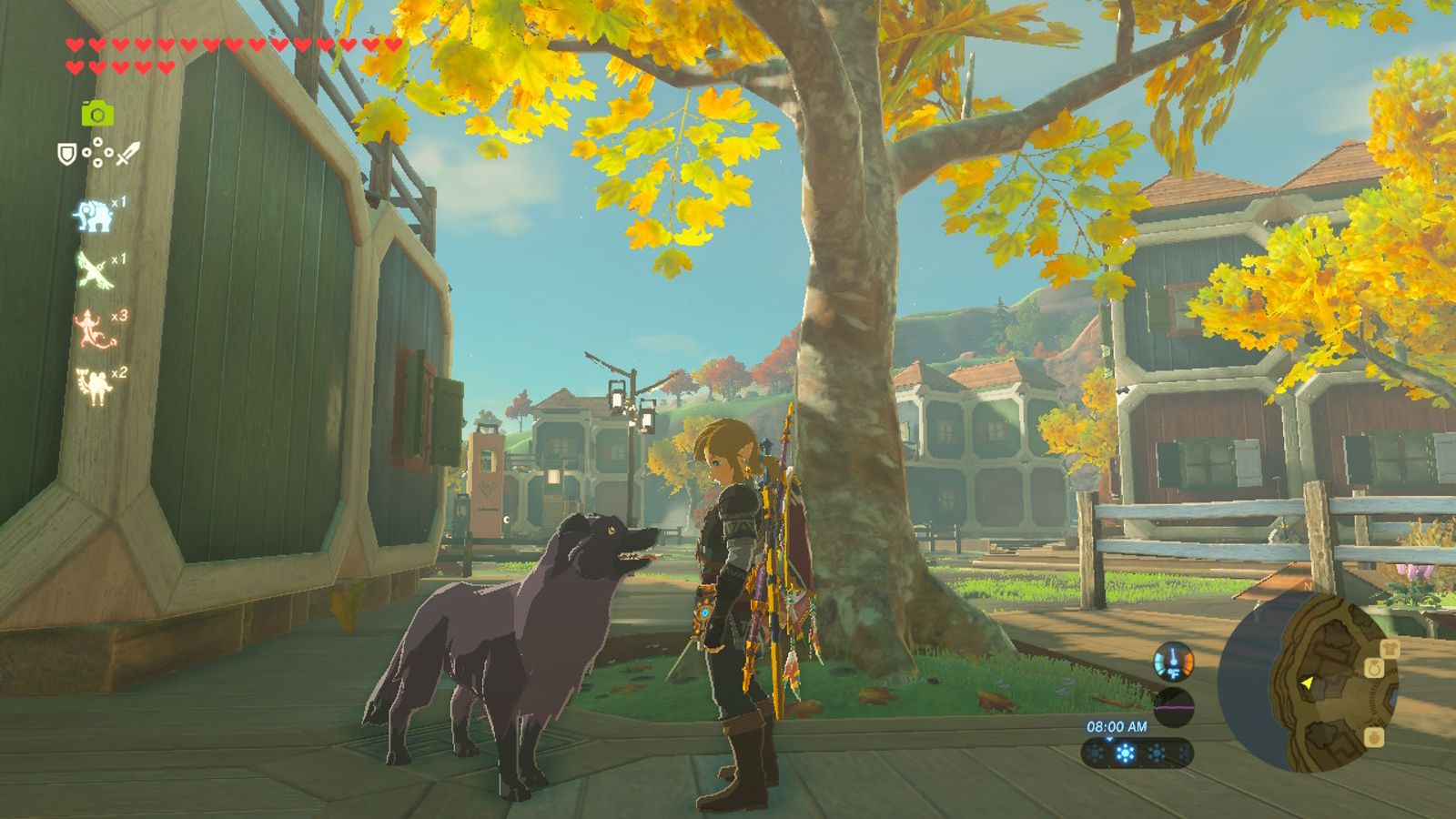 Breath of the Wild's Tarrey Town has three dogs, but only one leads to treasure.