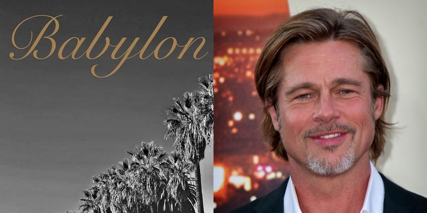 Babylon And Brad Pitt Split Image