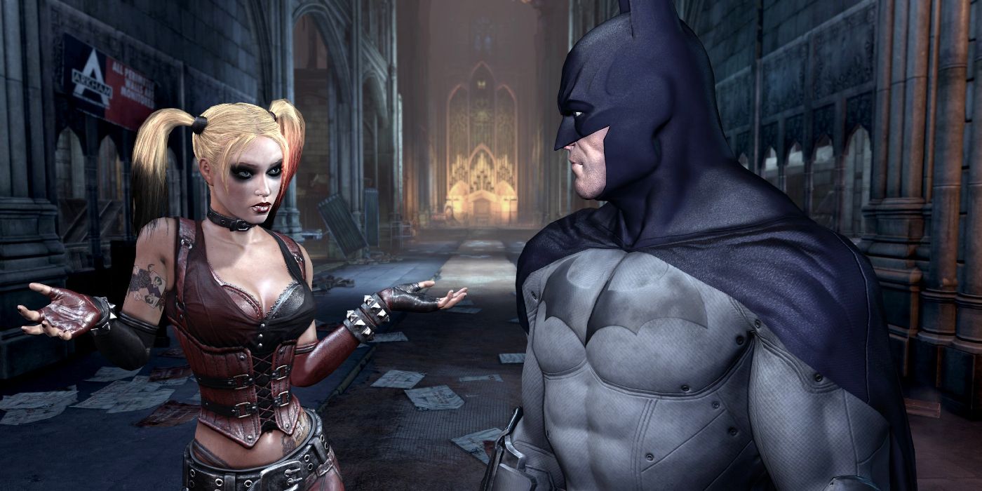 Batman Arkham Games Character Designs Bad Harley Quinn Catwoman