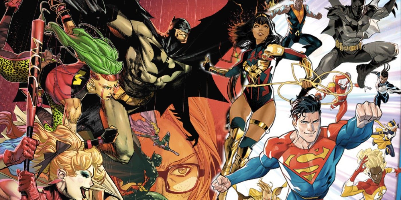 Dc Heroes fly into battle in Future State comics.