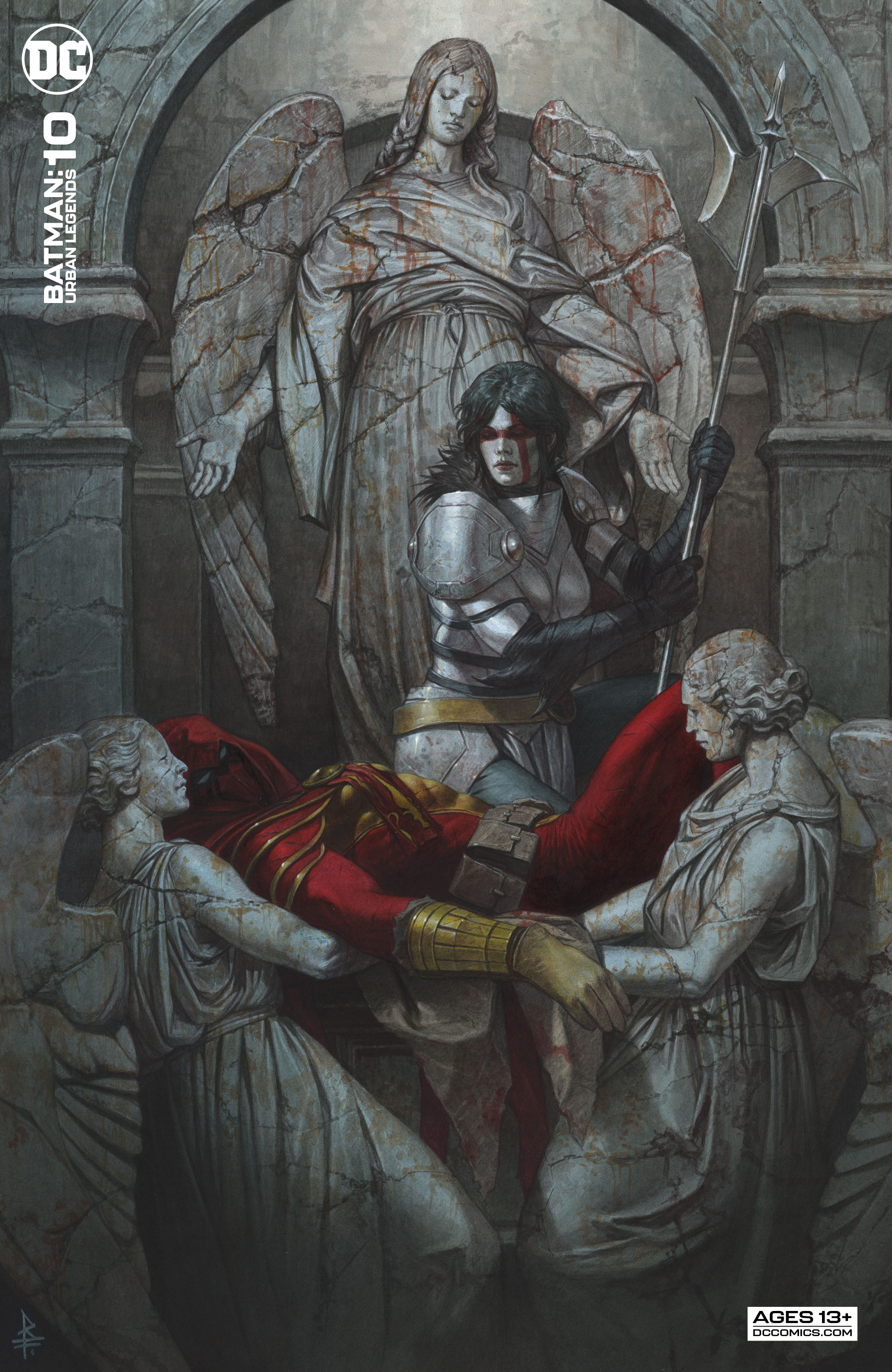 Batman Urban Legends 10 variant cover 2 azrael