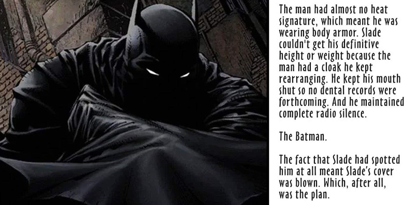Batman cape secret identity