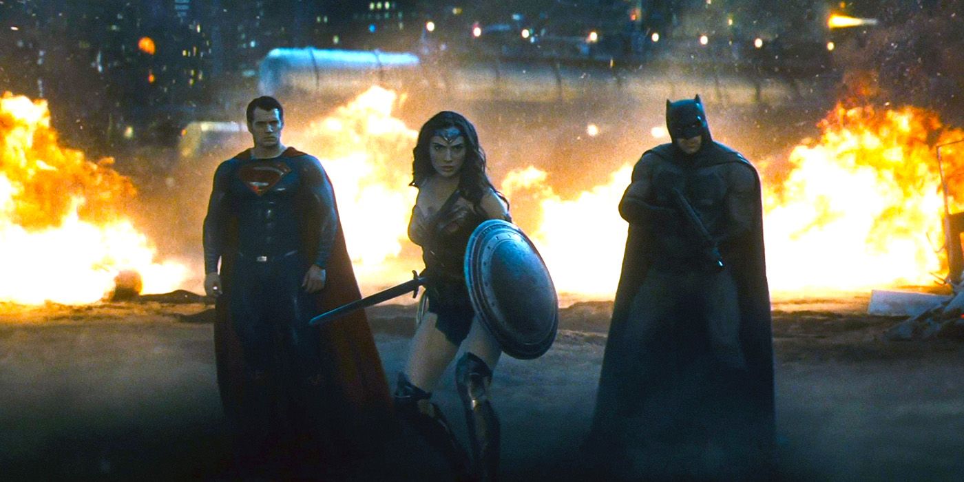 Batman v Superman Wonder Woman Ben Affleck Henry Cavill
