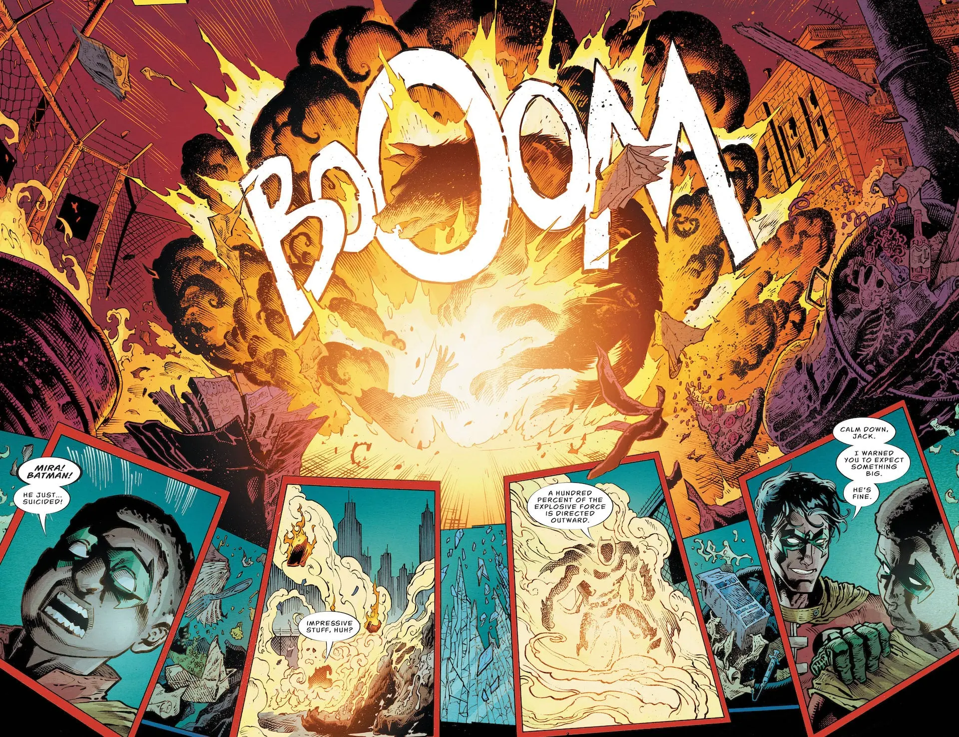 Batman vs Bigby 4 preview page 4 &amp; 5