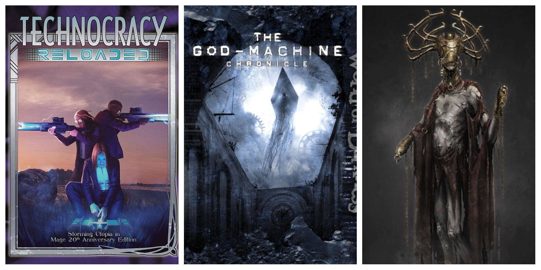 Best Tabletop RPGs That Simulate The Matrix Vibe - Demiurge and Technocracy and God Machine