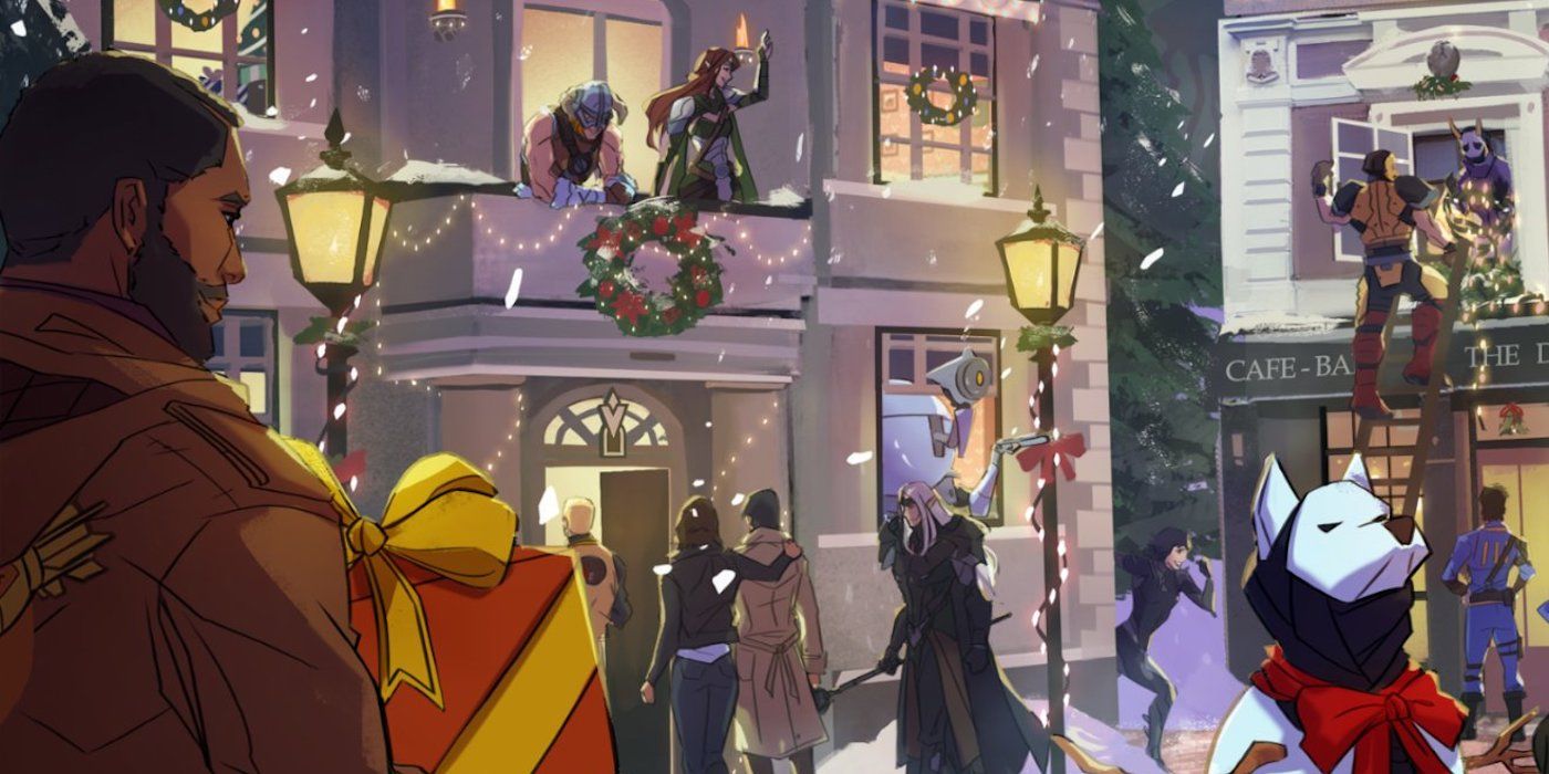 Bethesda holiday art brings together different series