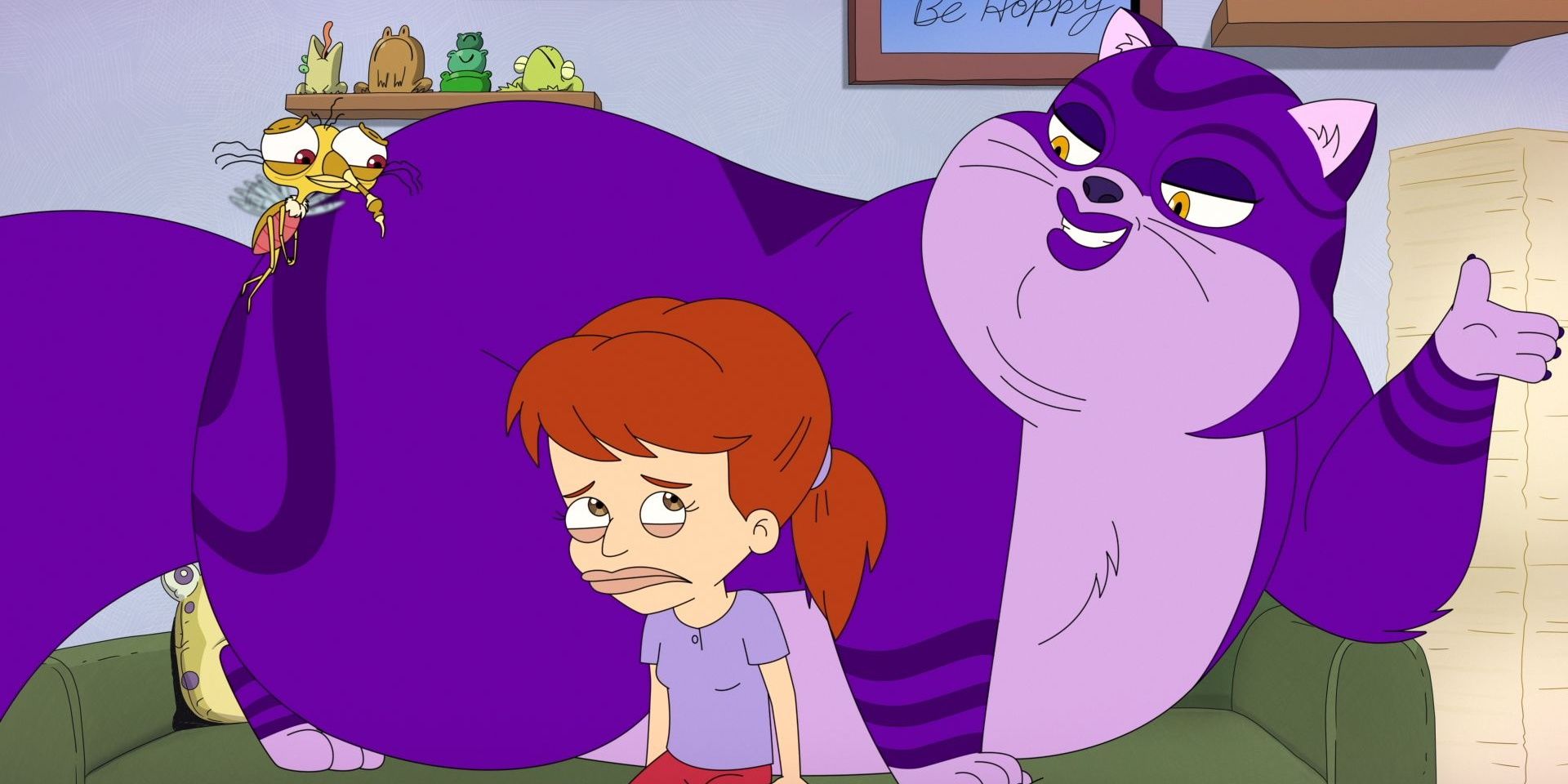 The Depression Kitty talks to Jessi on Big Mouth