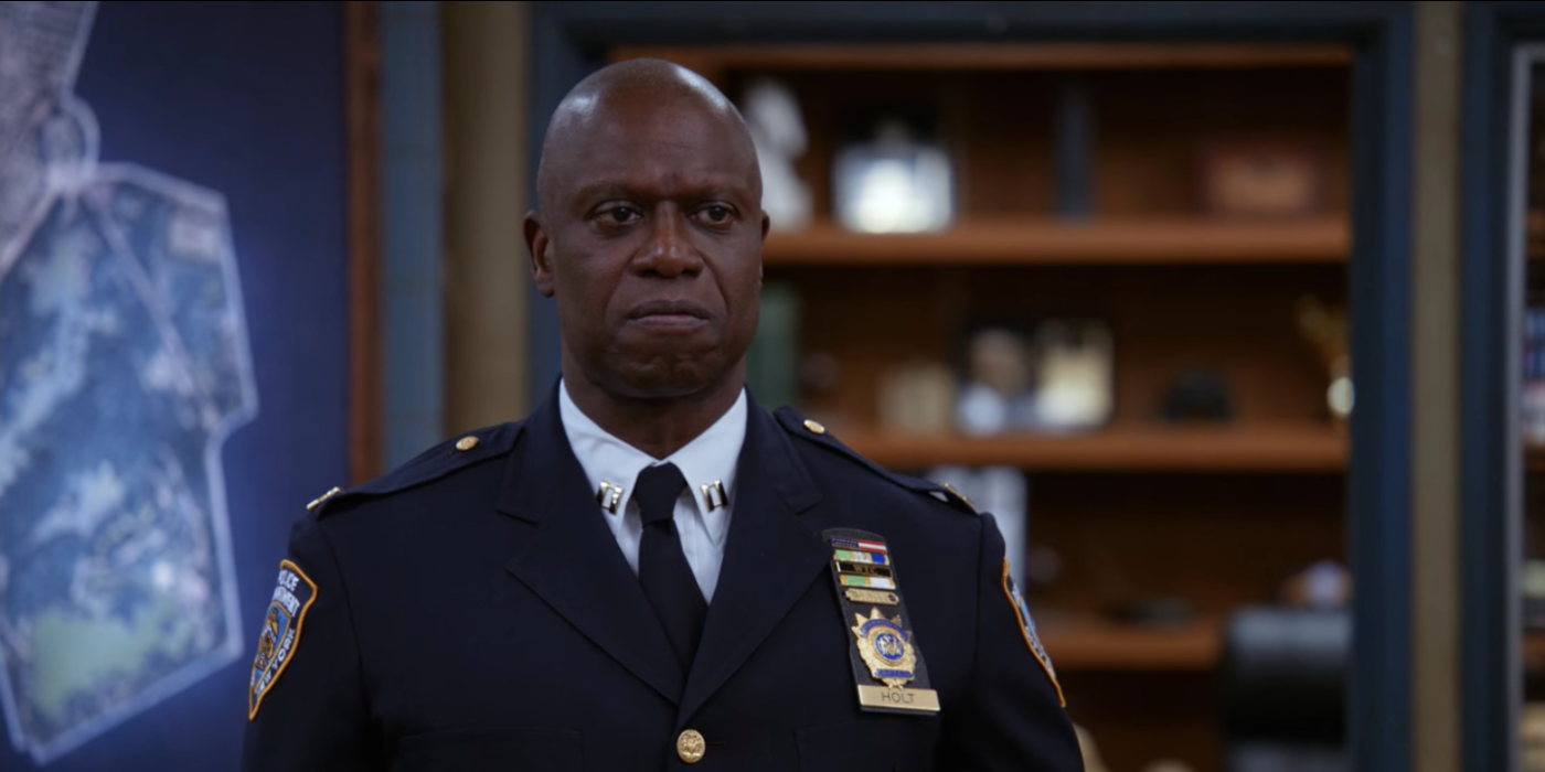 Brooklyn 99 Holt leaves