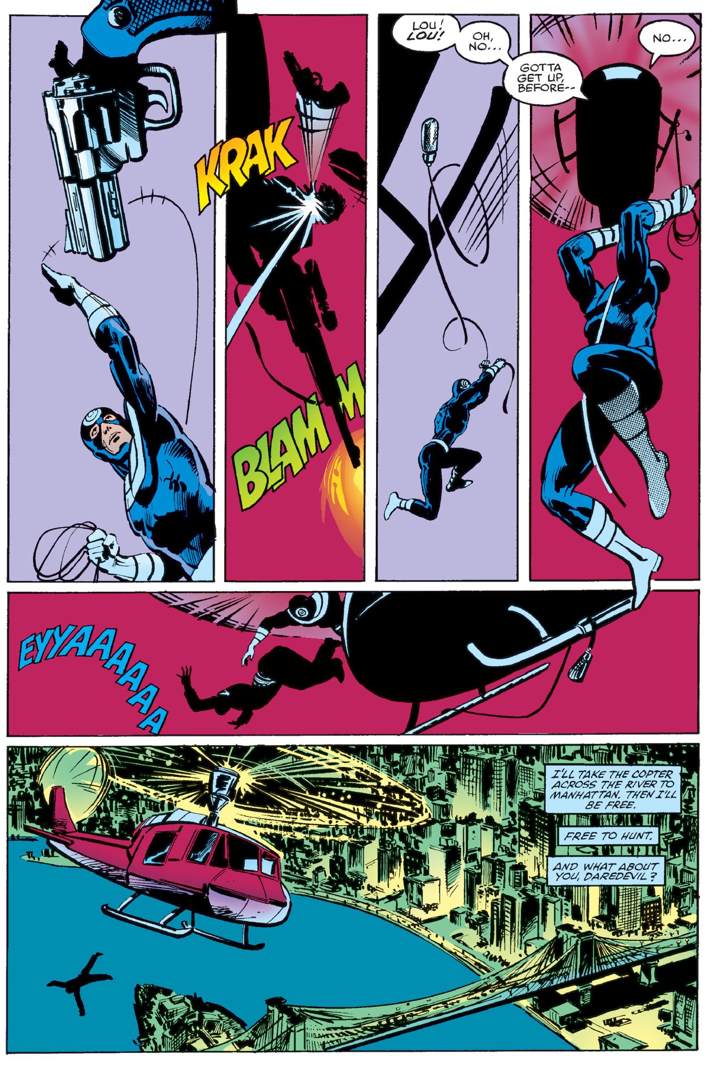 Bullseye Helicopter Daredevil
