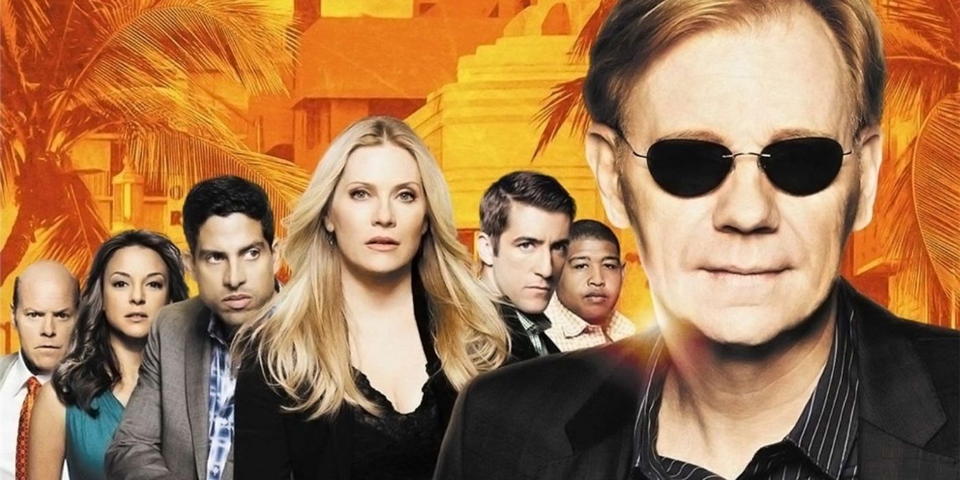 Horatio and the cast of CSI Miami in a promo image