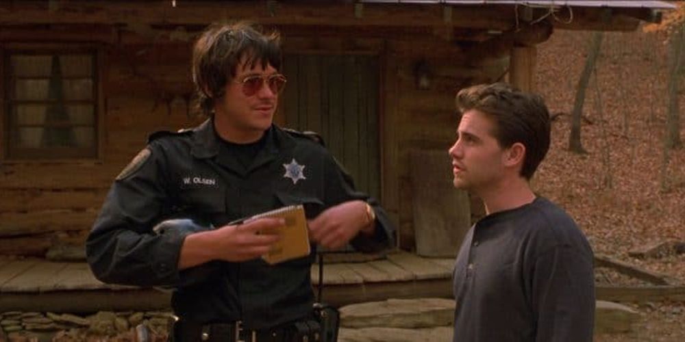 Paul and Deputy Winston from the 2002 horror movie Cabin Fever.