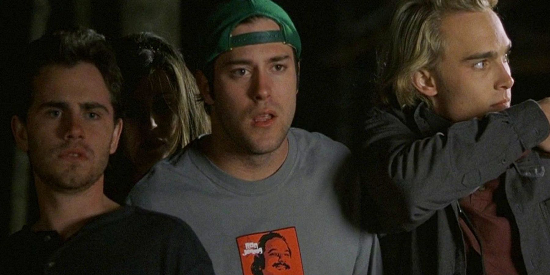 Paul, Bert, and Jeff in the 2002 horror movie Cabin Fever.
