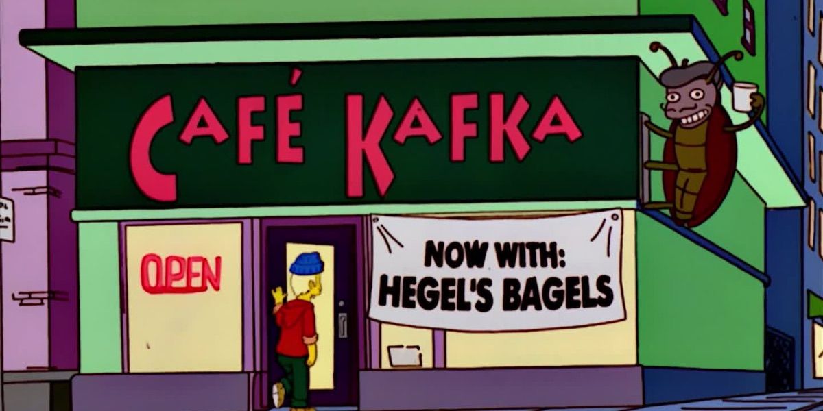 Cafe Kafka from The Simpsons 