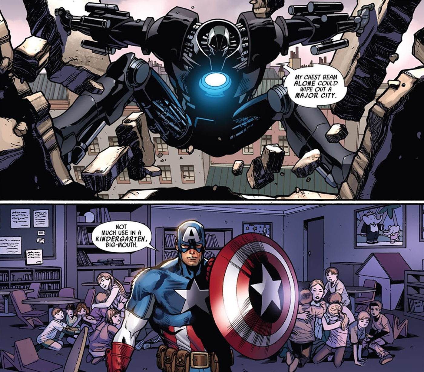 Captain America War Machine